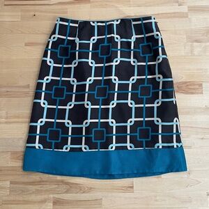 Talbots silk skirt NWOT